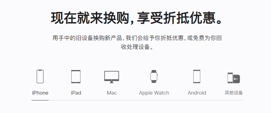 千家镇苹果手机维修分享iPhone以旧换新的去处 