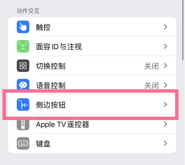 千家镇苹果14维修店分享iPhone14 Plus侧键双击下载功能关闭方法 