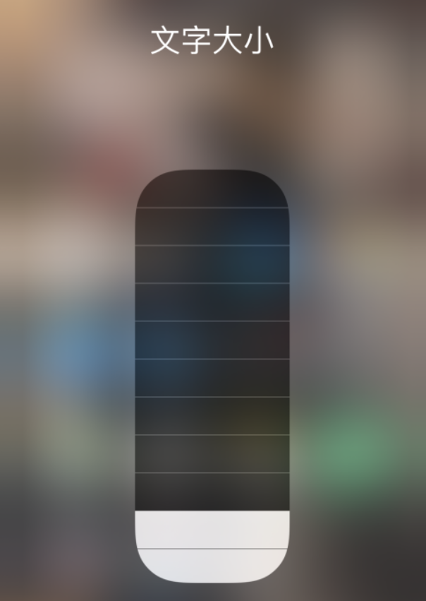 千家镇苹果手机维修分享小技巧：在 iPhone 控制中心快速调节字体大小 