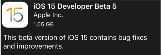 千家镇苹果手机维修分享如何升级到iOS15.0 beta5 