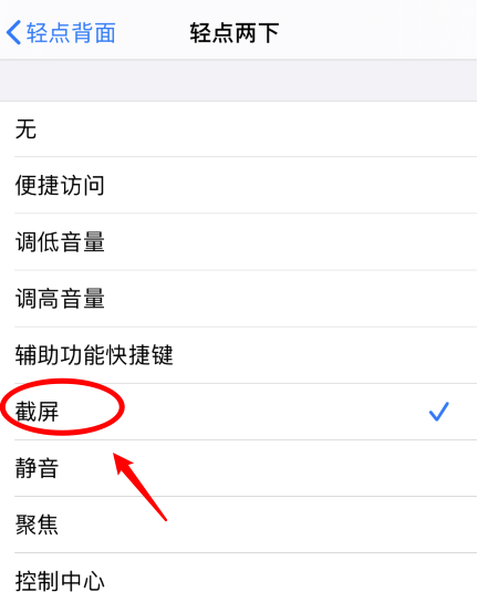 千家镇苹果手机维修分享iPhone12如何启用双击截屏 